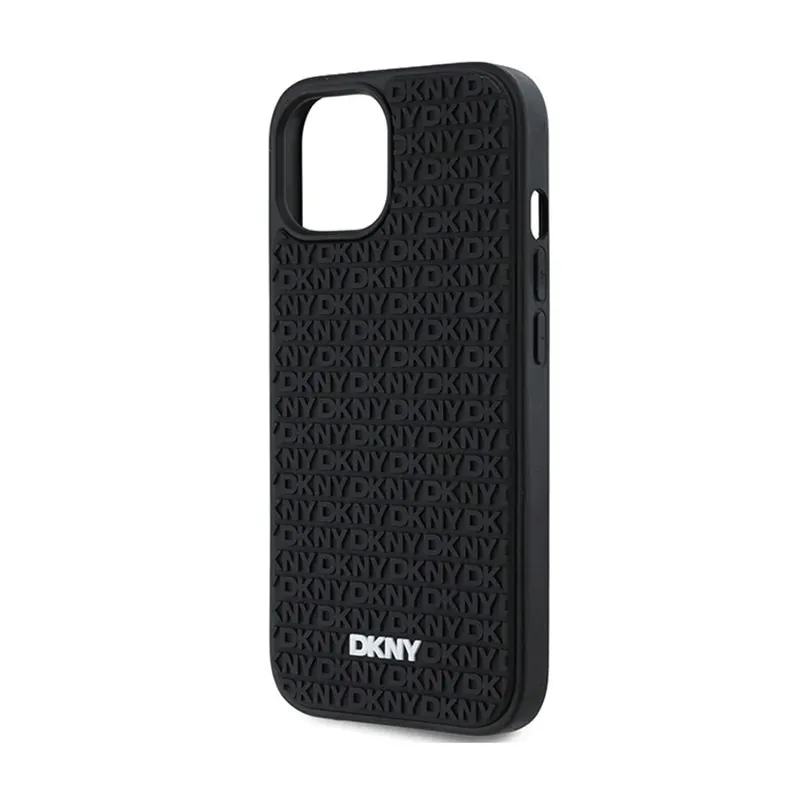 dkny-3d-rubber-repeat-pattern-etui-iphone-15-14-13-czarny