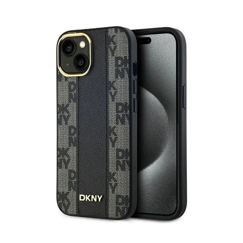 dkny-leather-checkered-mono-pattern-magsafe-etui-iphone-15-plus-14-plus-stan-nowy