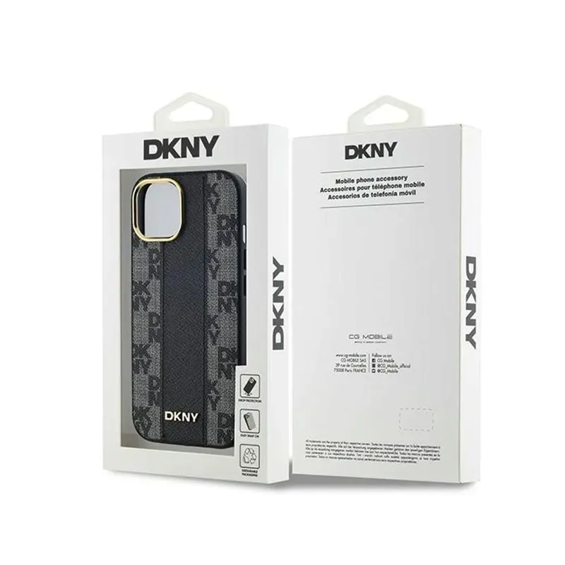 dkny-leather-checkered-mono-pattern-magsafe-etui-iphone-15-plus-14-plus