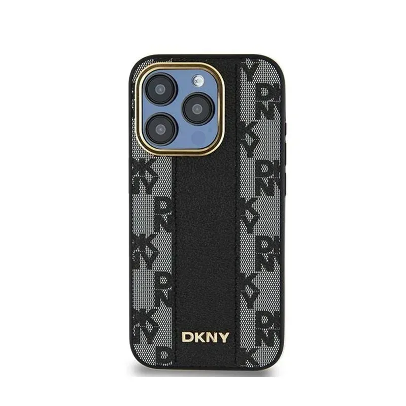 dkny-leather-checkered-mono-pattern-magsafe-etui-iphone-15-pro-max-czarn-stan-nowy