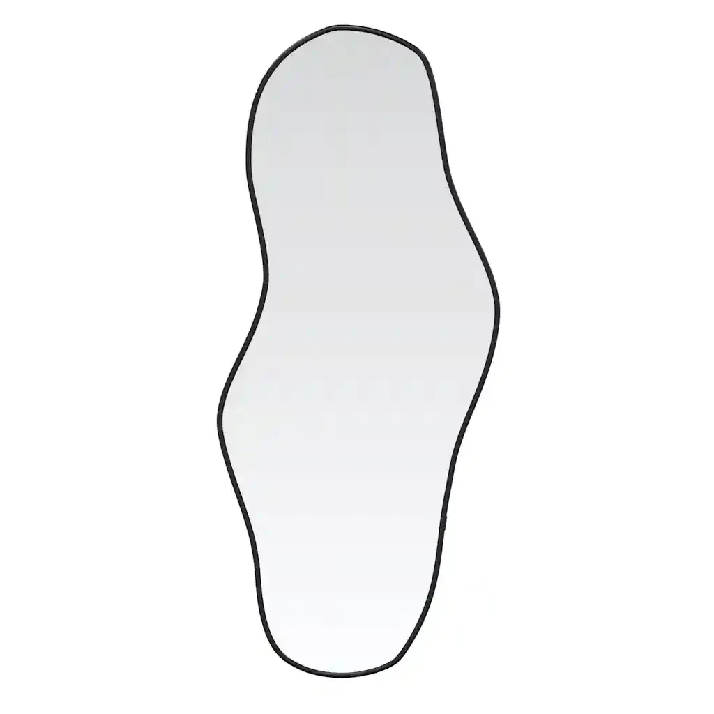 lustro-scienne-czarne-60x25-cm