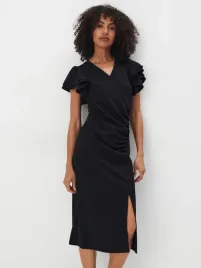 czarna-elegancka-sukienka-midi-mohito-xs