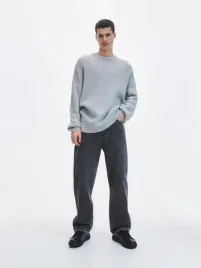 szary-sweter-oversize-reserved-l-xl