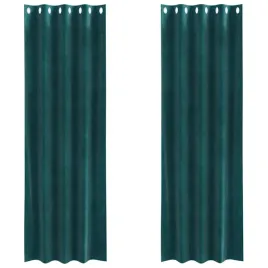 zaslony-z-zaslonami-2-pcs-ciemna-zielen-140-x-260-cm-aksamit