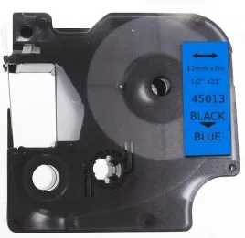 zamiennik-tasma-do-dymo-12-mm-czarny-na-niebieskim