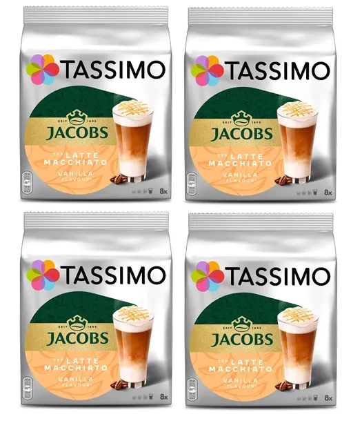 Kapsułki Tassimo Jacobs Latte Macchiato Vanilla 8 szt.