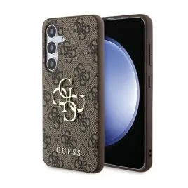 guess-4g-big-metal-logo-etui-samsung-galaxy-a55-5g-brazowy