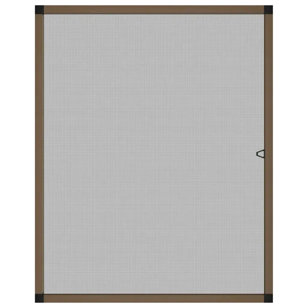 moskitiera-okienna-80x100-cm-aluminiowa-brazowa-siatka-czarna-stan-nowy