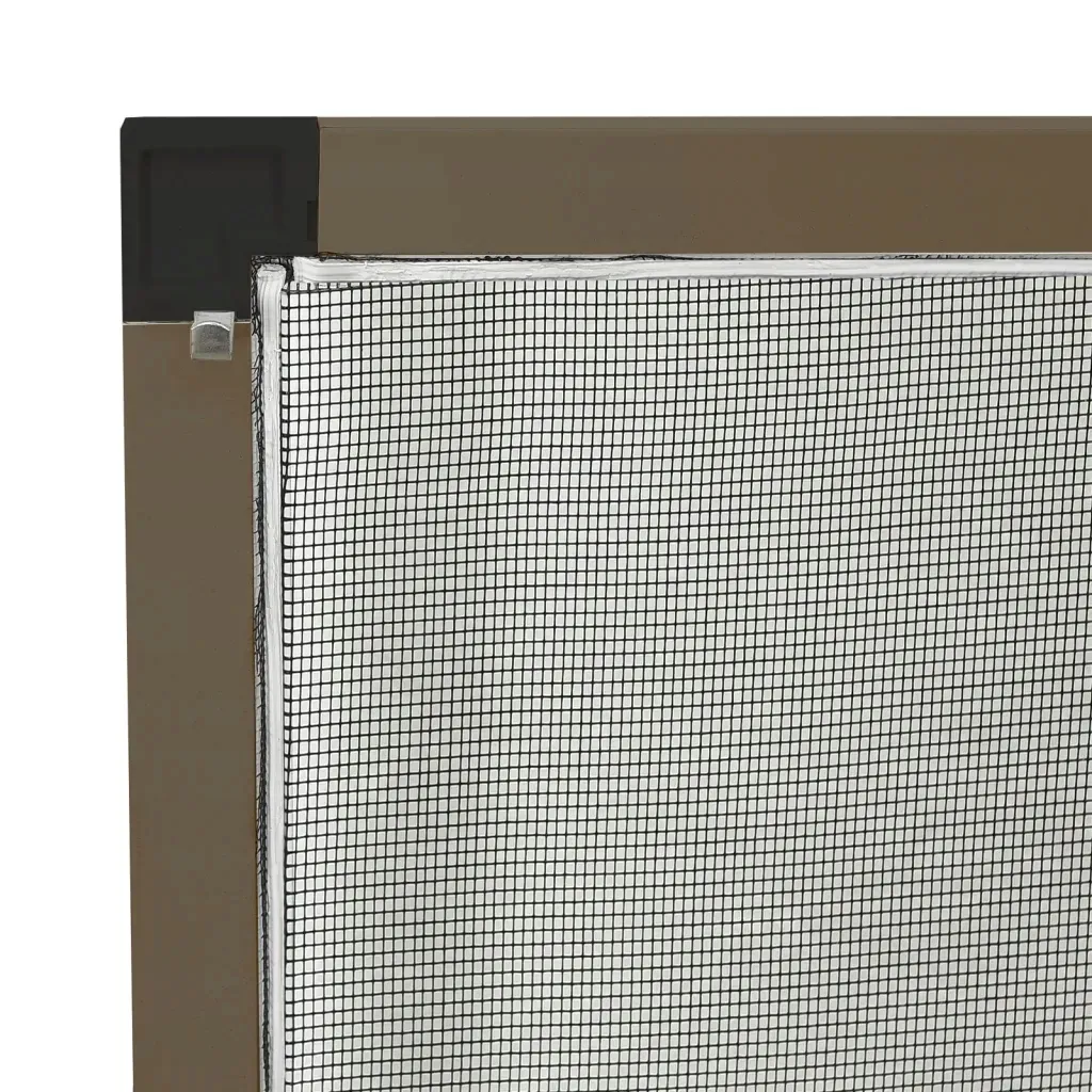 moskitiera-okienna-80x100-cm-aluminiowa-brazowa-siatka-czarna-stan-nowy