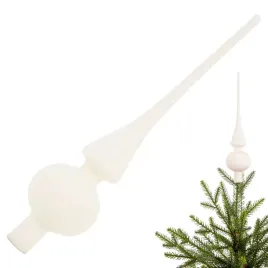 szklany-cieply-bialy-szpic-choinkowy-26-cm-czubek-matowy-na-choinke