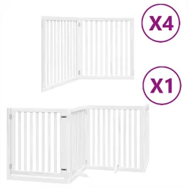 skladana-bramka-dla-psa-z-drzwiami-12-paneli-biala-960-cm