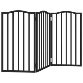 skladana-bramka-dla-psa-3-panele-czarna-150-cm