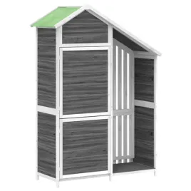 ogrodowa-szopa-na-narzedzia-szara-120x535x170-cm-sosnowa