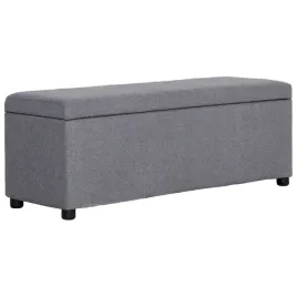 lawka-ze-schowkiem-116-cm-jasnoszara-poliester