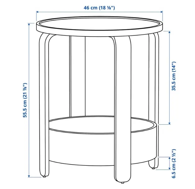 borgeby-stolik-czarny-46-cm-ksztalt-blatu-okragly