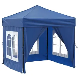 skladany-namiot-imprezowy-ze-sciankami-niebieski-2x2-m