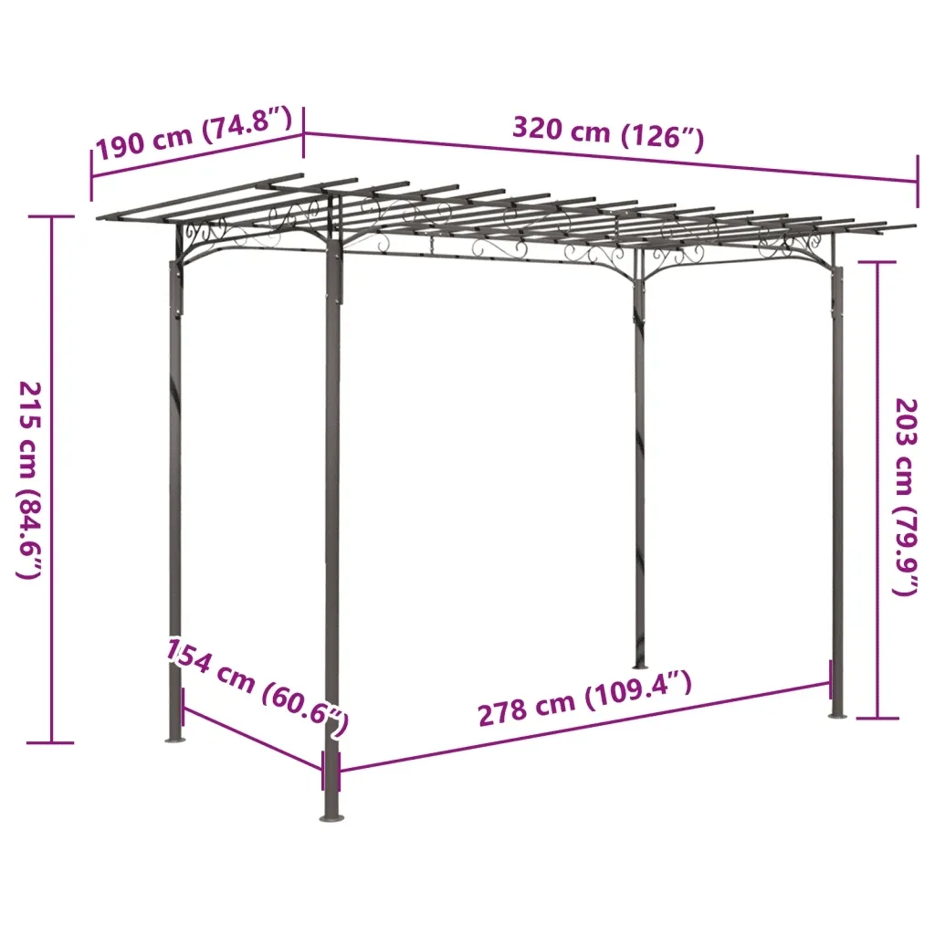 stalowa-pergola-ogrodowa-z-lukiem-antracyt-190x320-cm-stan-nowy