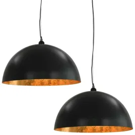 lampy-sufitowe-2-szt-czarno-zlote-polkoliste-50-cm-e27