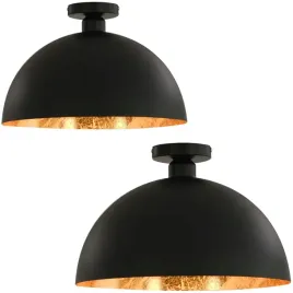 lampy-sufitowe-2-szt-czarno-zlote-polkoliste-e27