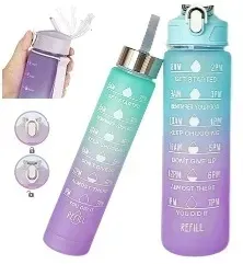 2x-butelka-na-wode-silownia-szkola-bidon-miarka-motywacyjna-2szt-600-300ml
