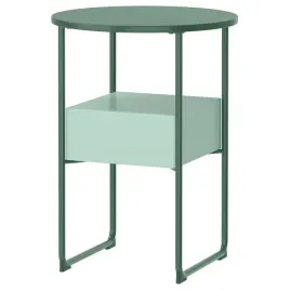 ikea-blankhallan-stolik-nocny-zielony-turkusowy
