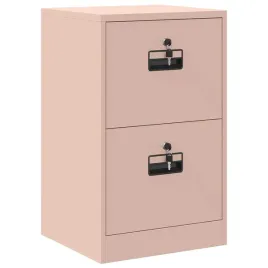 szafka-na-dokumenty-z-szuflada-rozowy-44-x-50-x-106-5-cm