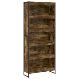 szafka-na-ksiazki-2-pcs-dab-dymny-80-x-30-x-155-cm