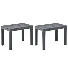 lawki-ogrodowe-2-szt-antracytowe-plastikowe