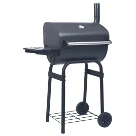 grill-ogrodowy-z-wedzarnia-i-dolna-polka-czarny