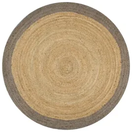 recznie-wykonany-dywanik-juta-szara-krawedz-150-cm