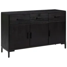 szafka-czarna-110x35x70-cm-lite-drewno-sosnowe