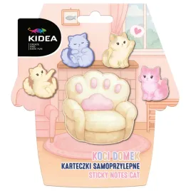 karteczki-samoprzylepne-koci-domek-kidea