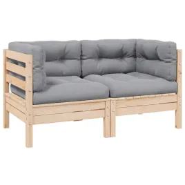2-osobowa-sofa-ogrodowa-z-szarymi-poduszkami-drewno-sosnowe