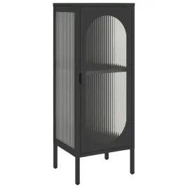 szafka-czarna-40x35x105-cm-szklo-i-stal