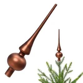 szklany-brazowy-szpic-choinkowy-26-cm-czubek-matowy-na-choinke