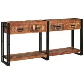 rustykalny-stol-konsolowy-z-schowkami-i-prostokatnym-blatem-161-x-33-x-7