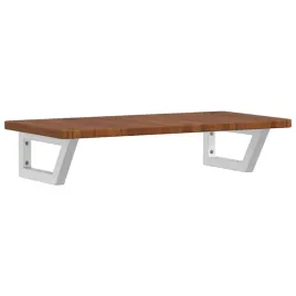 polka-scienna-pod-umywalke-stal-i-lite-drewno-debowe