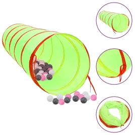 tunel-do-zabawy-dla-dzieci-250-pilek-zielony-175-cm-poliester