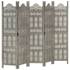 parawan-5-panelowy-rzezbiony-szary-200x165-cm-drewno-mango