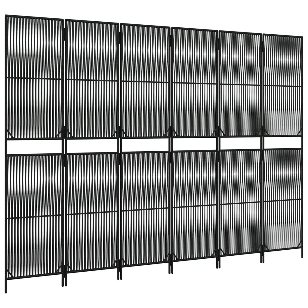 parawan-6-panelowy-czarny-polirattan