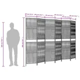 parawan-6-panelowy-czarny-polirattan-producent-vida