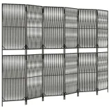 parawan-6-panelowy-szary-polirattan