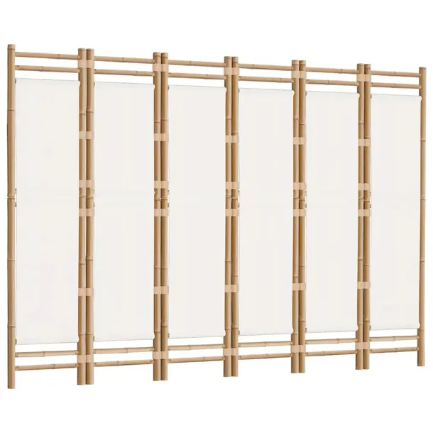 skladany-parawan-6-panelowy-240-cm-bambus-i-plotno-liczba-skrzydel-6