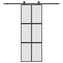 drzwi-przesuwne-z-zestawem-okuc-czarne-76x205-cm