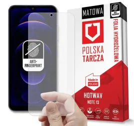 folia-hydrozelowa-matowa-czysty-ekran-do-hotwav-note-13-jakosc