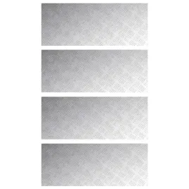 plytki-w-szachownice-4-pcs-srebrny-100-x-40-cm-aluminium