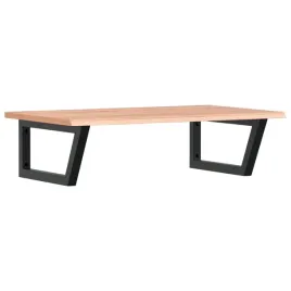 polka-scienna-pod-umywalke-stal-i-lite-drewno-debowe