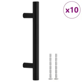 uchwyty-do-szafek-10-szt-czarne-96-mm-stal-nierdzewna