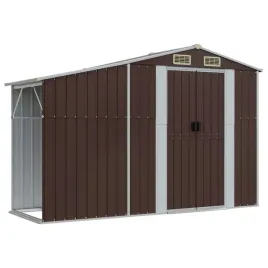 szopa-ogrodowa-brazowa-277x93x179-cm-stal-galw