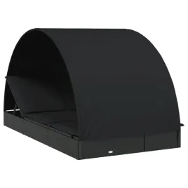 2-os-lezak-z-polokraglym-daszkiem-czarny-211x112x140-cm